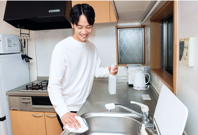 清掃箇所の写真